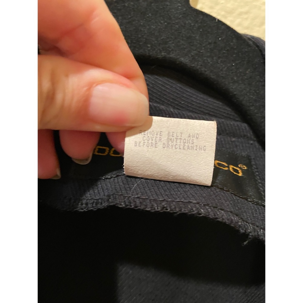 Donna Ricco vintage NY black dress - Picture 7 of 11